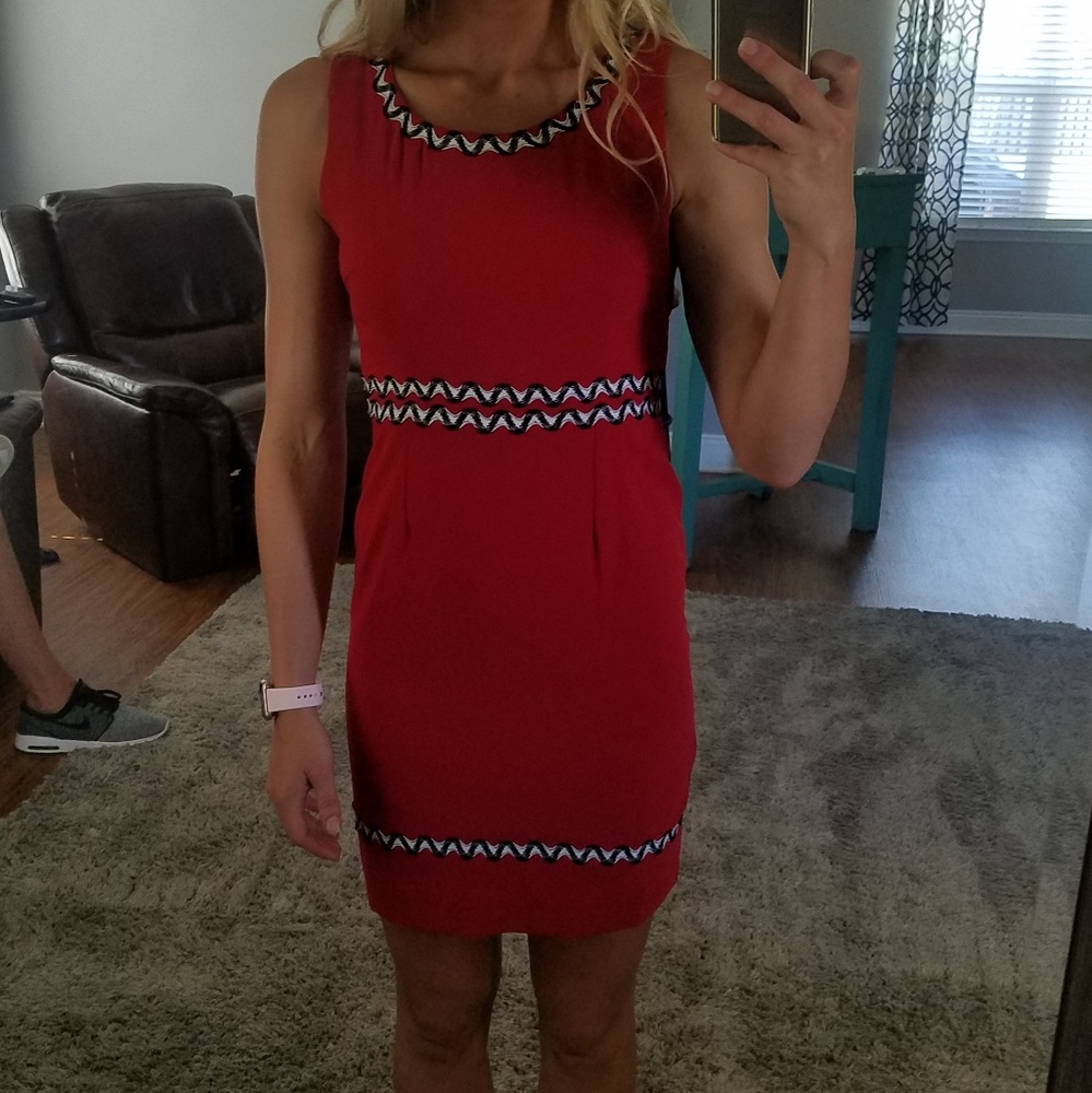 Red dress